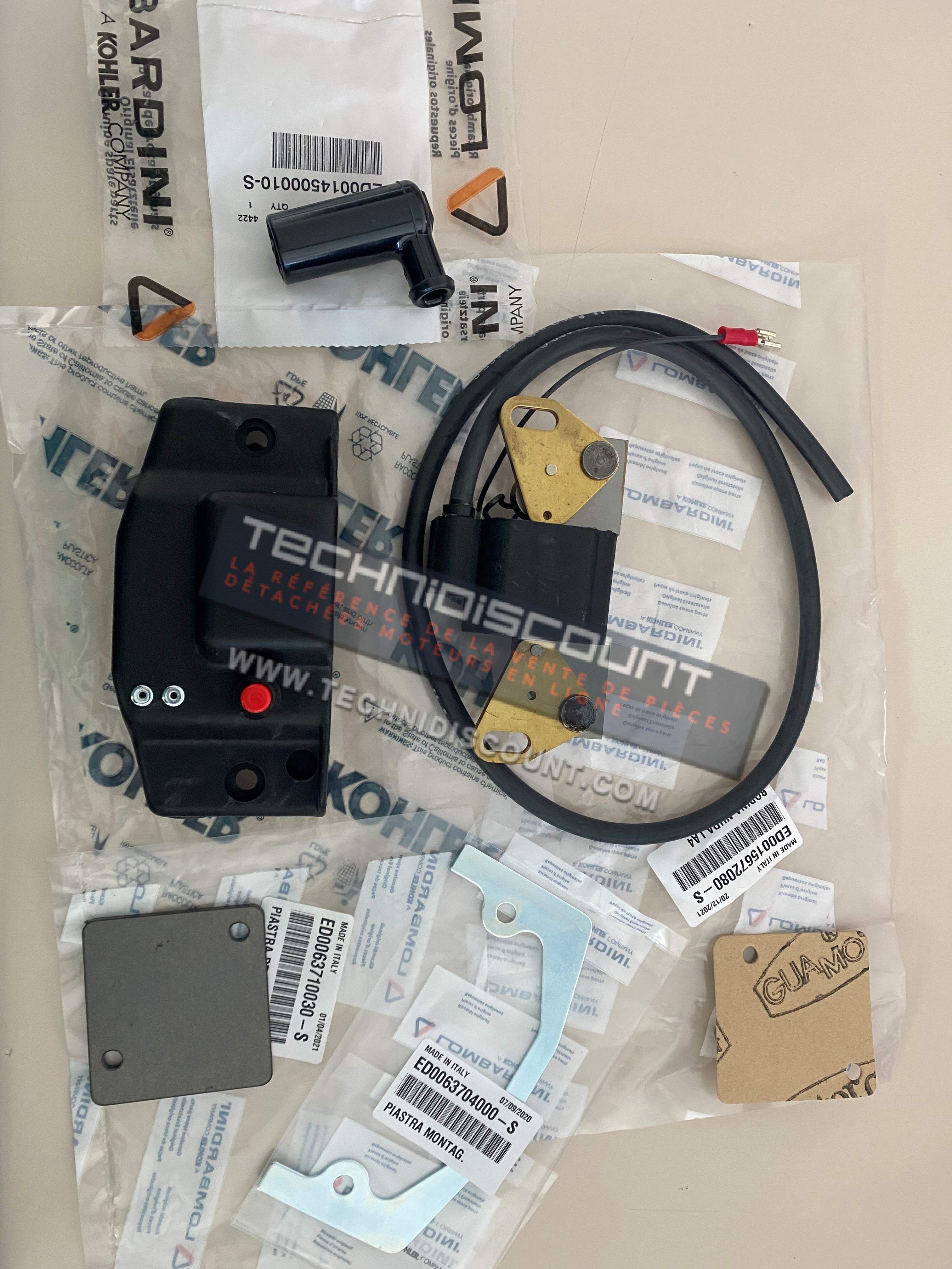 Kit Allumage electronique LA400 LA490 LOMBARDINI INTERMOTOR 4896193 - ED0048961930-S - 4896.193 - 70.4896.193