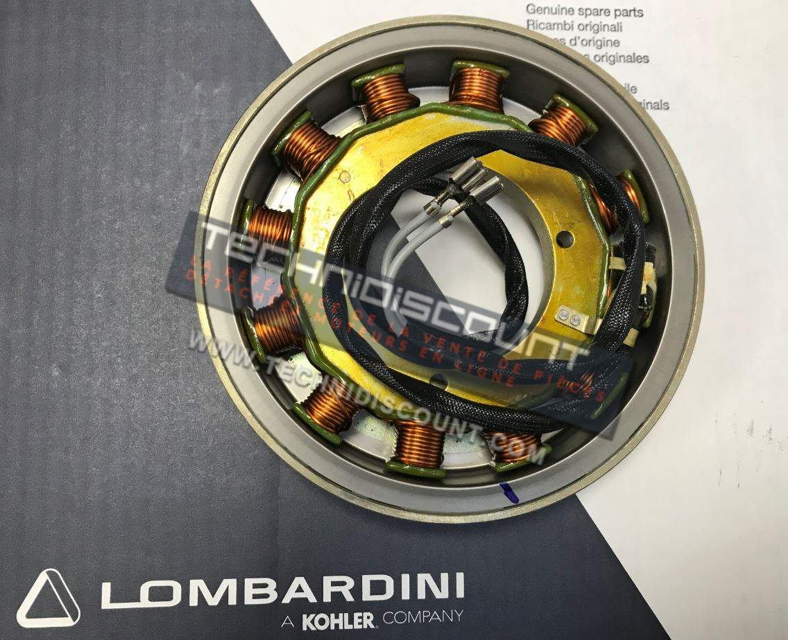 Alternateur 12V 18A LOMBARDINI 1157341 KOHLER ED0011573410-S / LOMBARDINI 15LD500 25LD330-2 & 25LD425-2