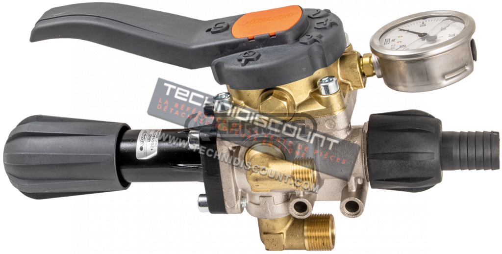 COMET ALFA 1204120500 Unité de contrôle à distance pour pulvérisateurs Modèle ARGO - 180 l/min - 50 bar - Aluminium - laiton