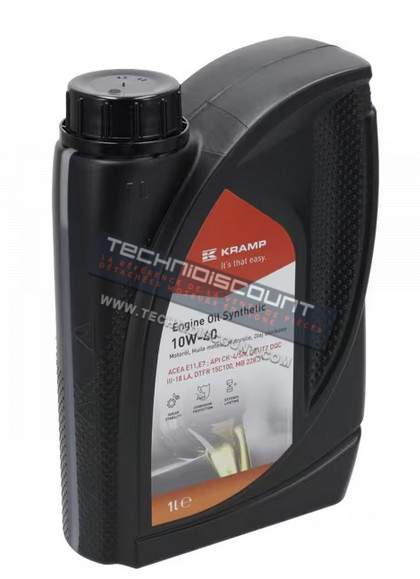 10411001WEKR Huile moteur synthétique 10W-40 1L 10W40 / CAT ECF 3 Cummins CES 20086 DAF Standard drain DETROIT DIESEL 93K222 FORD WSS-M2C171-F1 Iveco 18-1804 TLS E9 JASO DH-2MACK EO-S-4.5 Man M 3775 MAN M 3575 MTU Type 2.1 Renault RLD-3 Volvo VDS-4.5