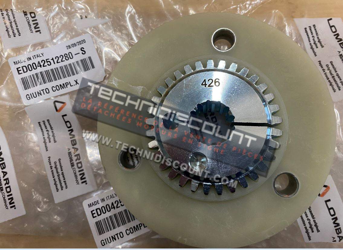 Accouplement 13 dents LOMBARDINI 4251228 KOHLER ED0042512280-S / GIUNTO COMPL.X PMP AXIAL(426) APVC 34/55 - HMF249030961
