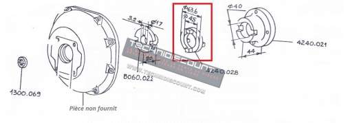 Accouplement 5LD 8LD 9LD 11LD LOMBARDINI 4240028 ED0042400280-S