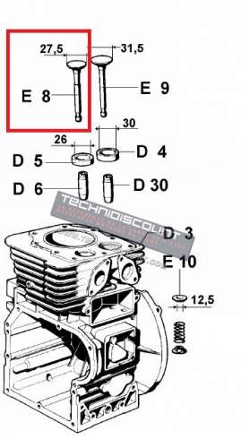 Bobine d'allumage moteur essence LOMBARDINI INTERMOTOR IM250 IM300