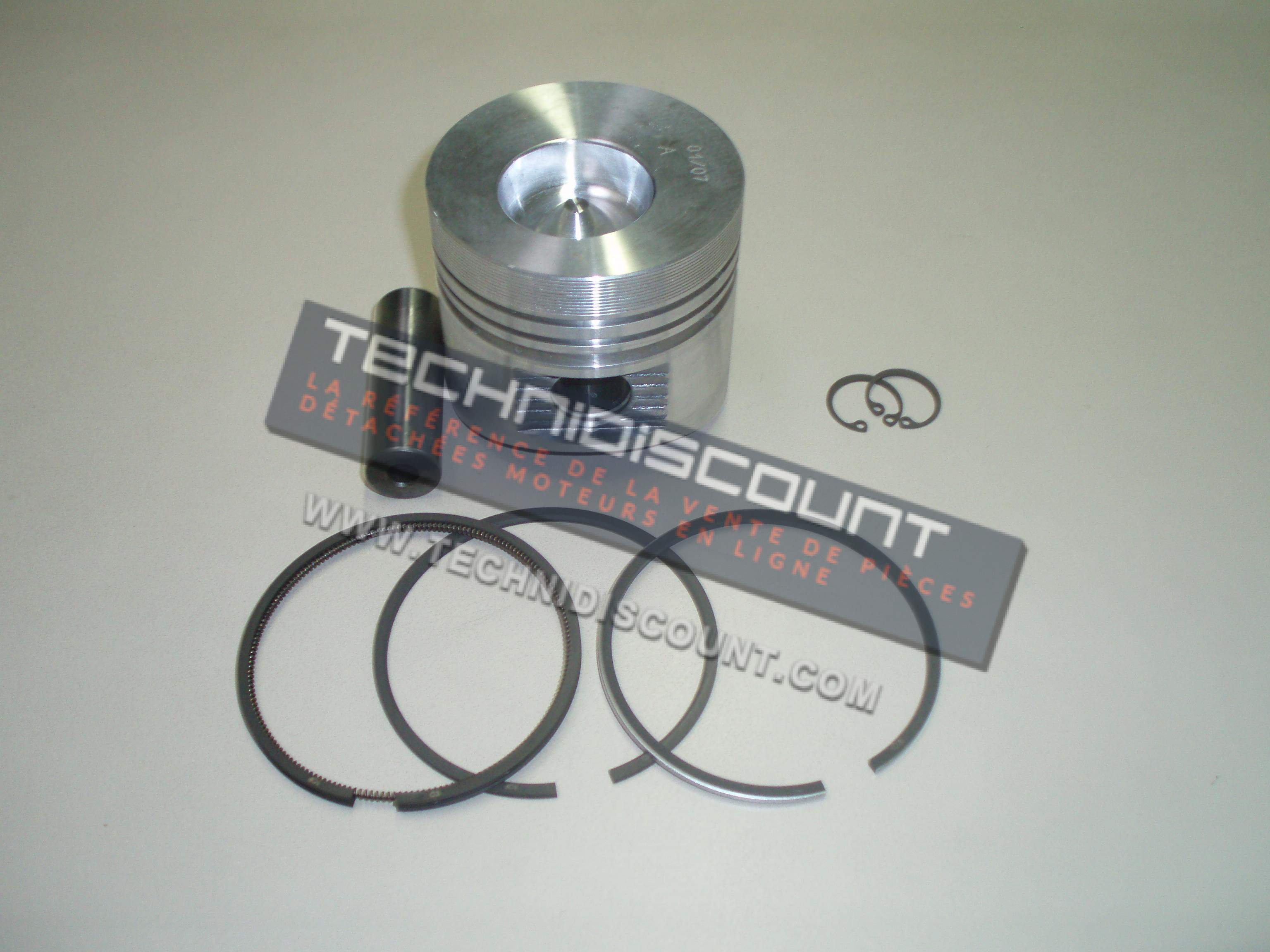 Piston LDA510 3LD510 3LD511 adaptable LOMBARDINI (Ø85 : FIN157PC00 - ED0065010730-S ou Ø85.50 : 6501074)