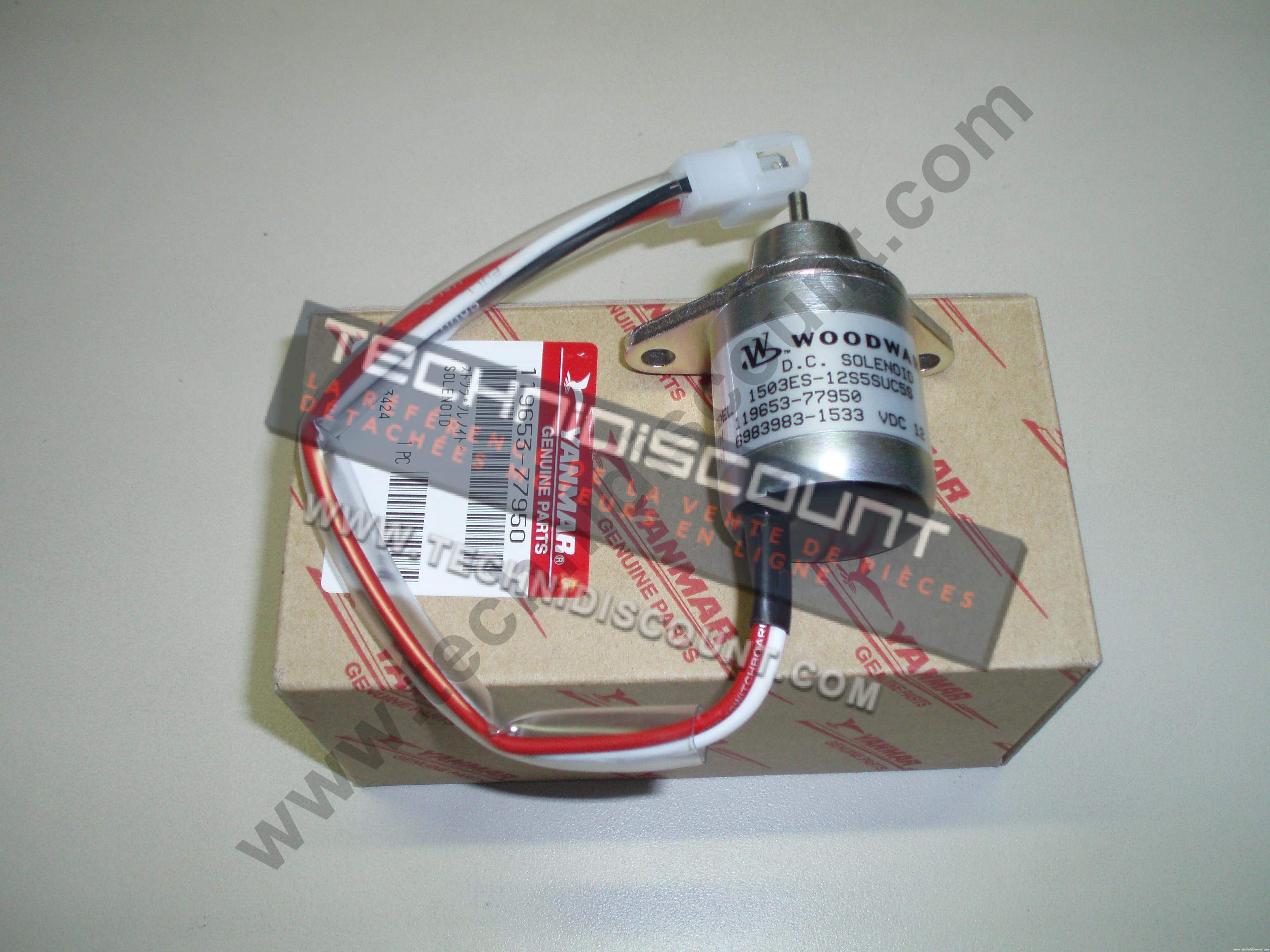 Solenoid YANMAR 1503ES-12S5SUC5S WOODWARD