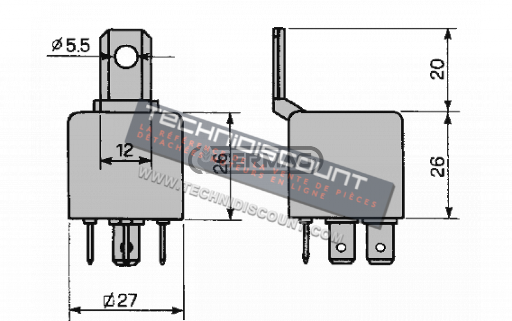 Relai 12V 70A COBO 18-0298-0000 18.0298.0000 Ex. COBO 18.0240.0000 COBO Group 1802400000