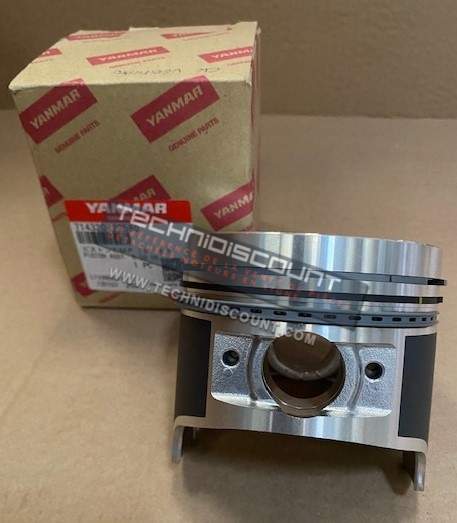 PISTON AVEC SEGMENTS 0,50mm L100N YANMAR L100N6C A1T1C AID - YANMAR 714320-22580