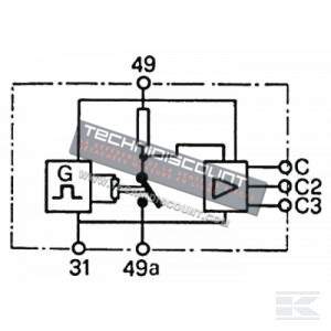 Relais clignotant COBO 19.0073.000 / 1900730000