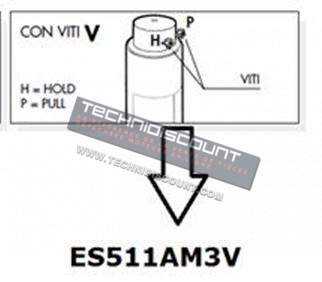 ELECTROSTART Ø50 12V - CEI ES511AM3V