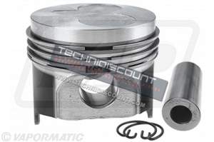 Piston avec segments VPB3858 Equiv. KUBOTA 1G069-21775 / KUBOTA B2400 B2410 B2910 B7610 B7800 avec moteur KUBOTA D1105 V1505 ...