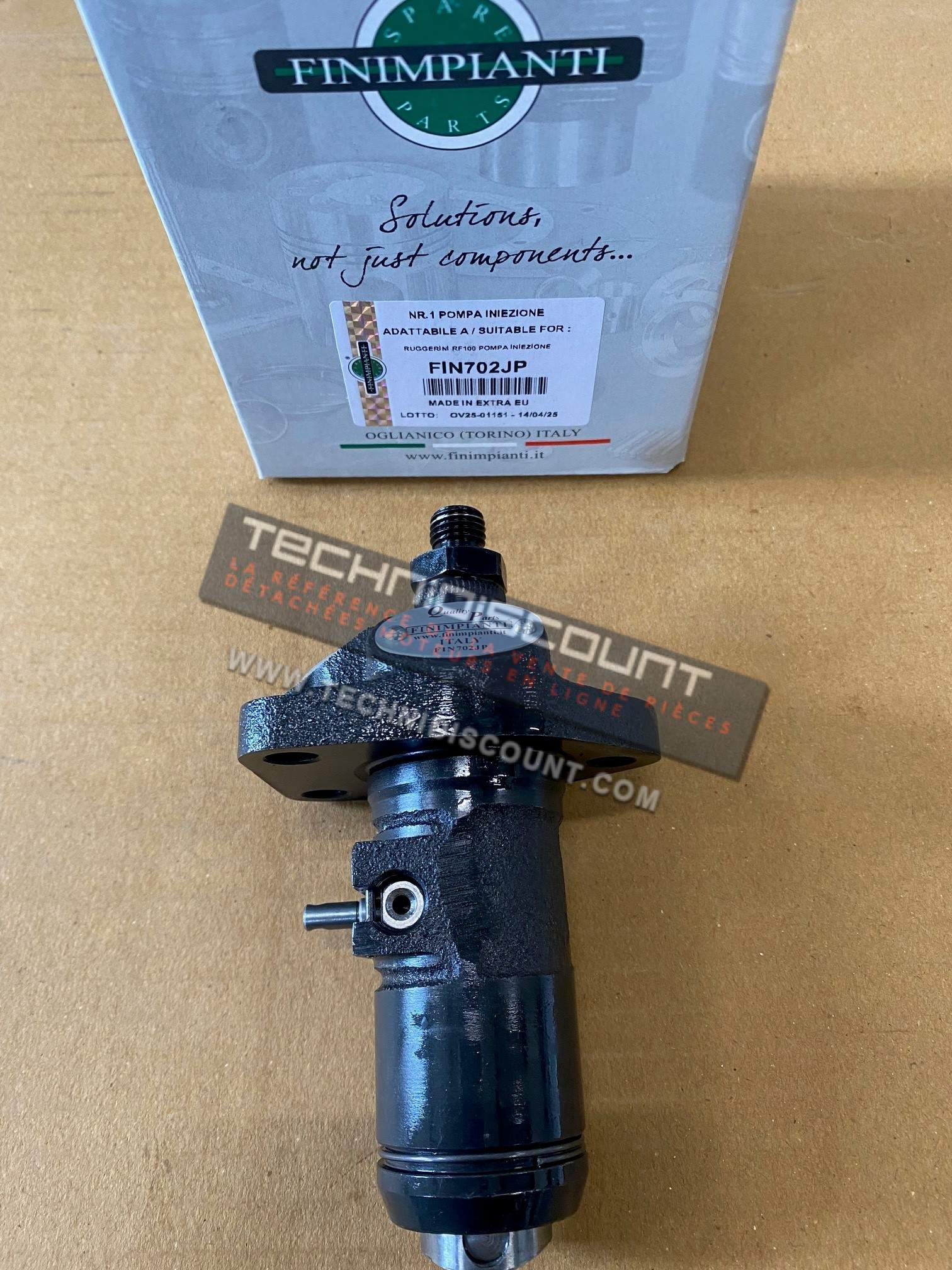 Pompe Injection RUGGERINI CRD100 ;  CRD951 - P101 - RP170 -  RF100 ; RF120 ; RF121 ; RF130 ; RF140 ; RF148 - FINIMPIANTI FIN702JP Equivalent ED00656R0030-S - 656.003 Ex. 656.42 ED00656R0420-S - PFR 1K70-7011 - STANADYNE 787011