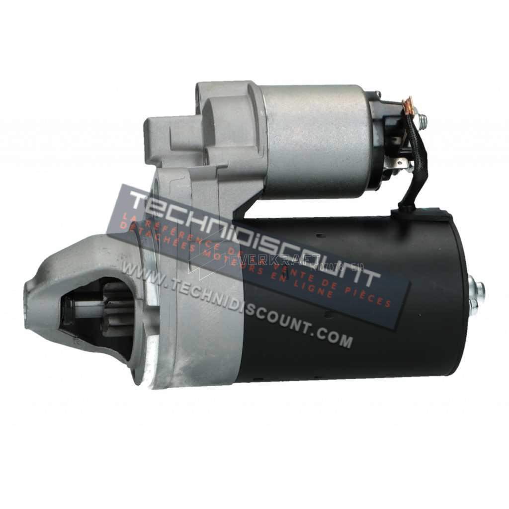 Demarreur 12V 1,2Kw SBE1102 PERKINS U5MK8259 BOSCH 0986022480 Moteurs PERKINS GJ / GT / EJ