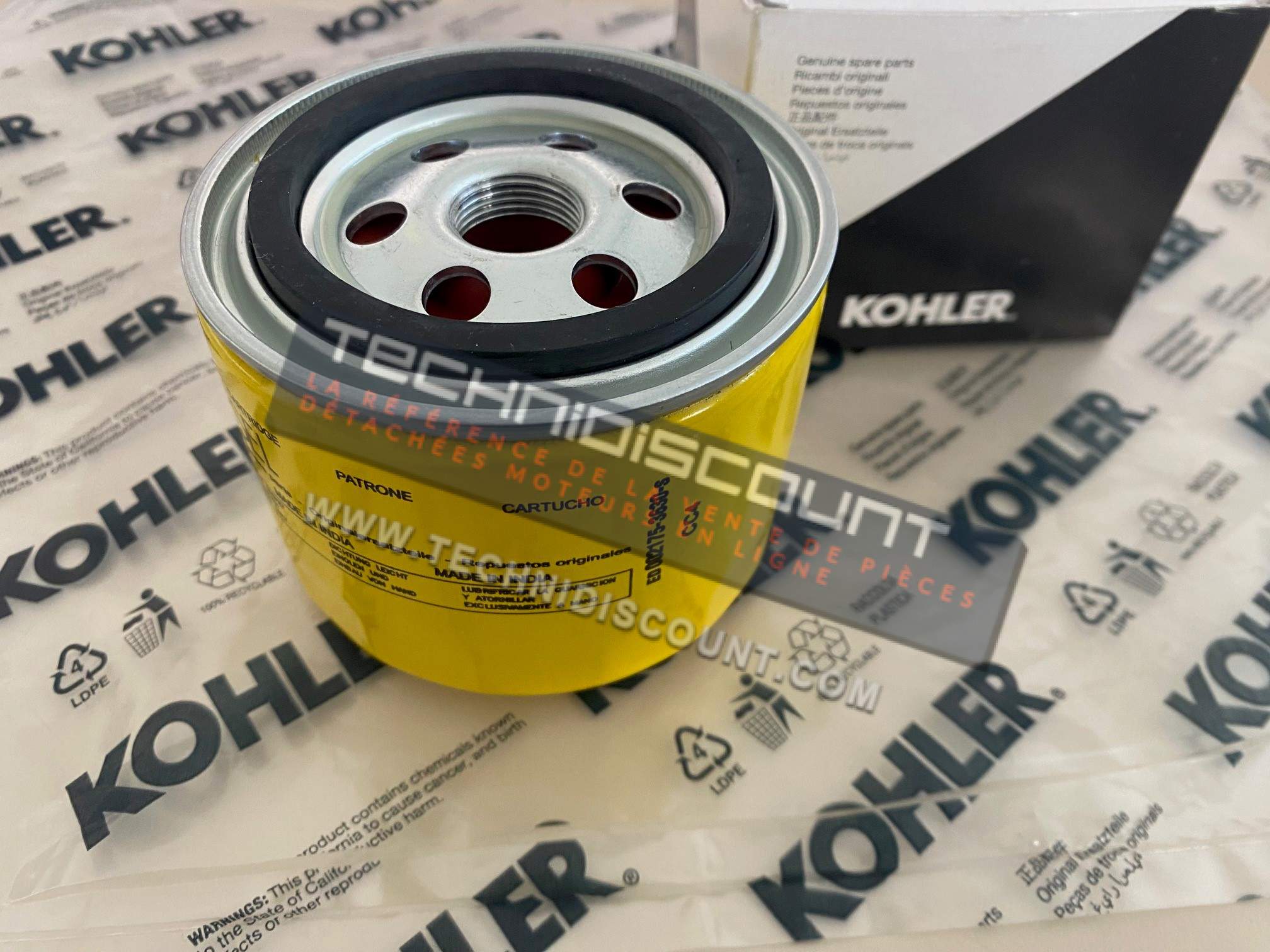 Filtre huile (500 heures) ED0021753630-S KOHLER KSD1403TCA ; KSD1403-TC ; KSD-TCH 1403 ; KSD-NAT1403