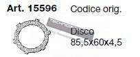 Disque embrayage CERMAG 15596 - Ø85.5x60x4.50 - MAB MOTOZAPPA TALPINA