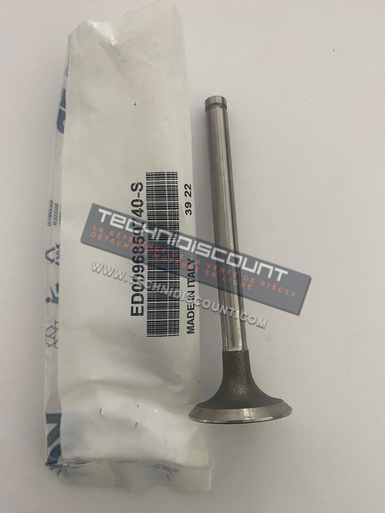 Soupape echappement DVA460 DVA515 DVA920 DVA1030 DVA1550 SLANZI 9685074 KOHLER ED0096850740-S Ex. 44.20.36