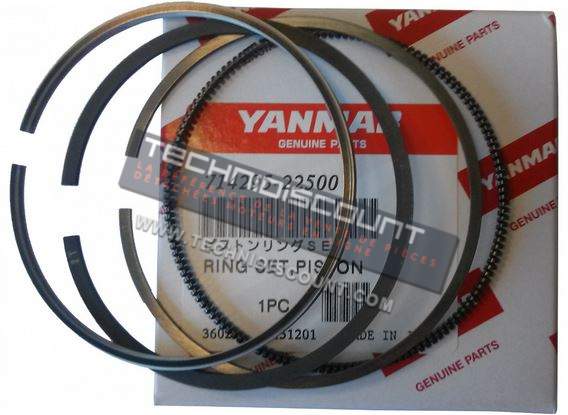 Jeu segments YANMAR 714295-22500 YANMAR L48 L48N6AF3R4AACD