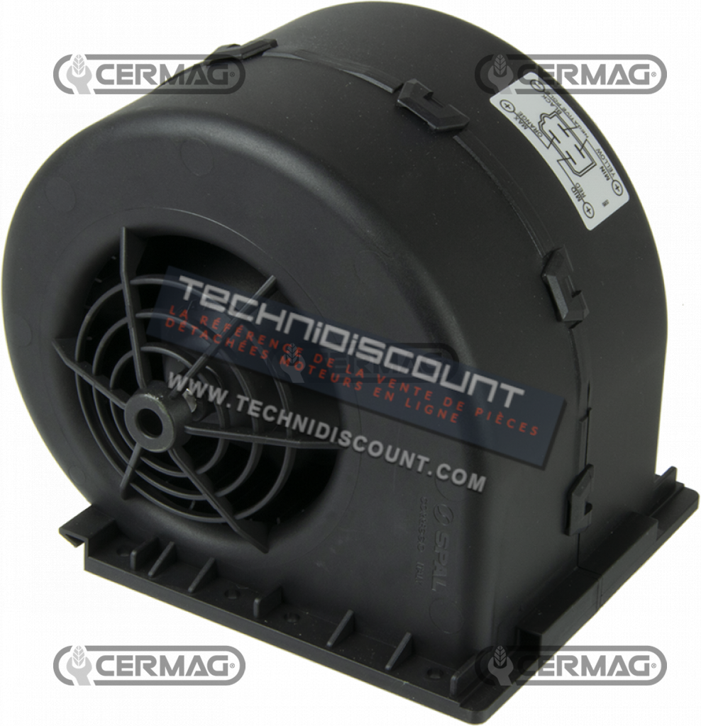 Ventilateur electrique de cabine GOLDONI 02050827 SPAL 010-A70-74D 12V