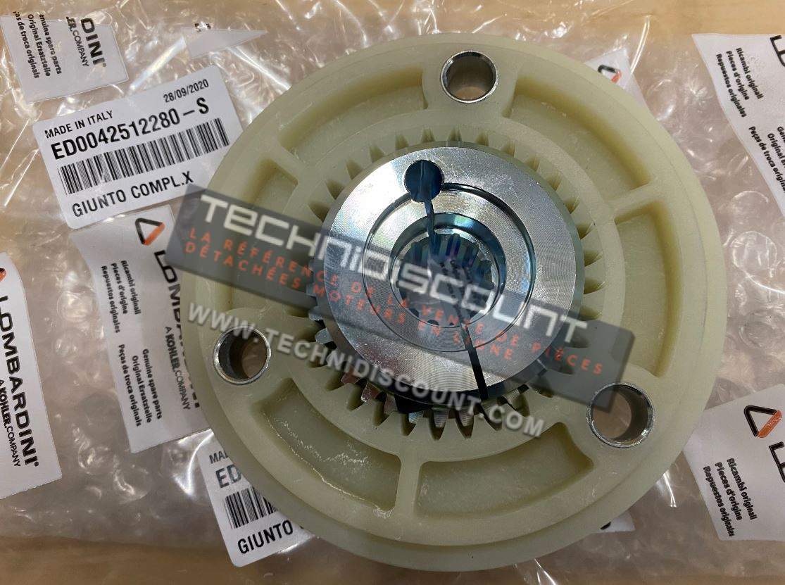 Accouplement 13 dents LOMBARDINI 4251228 KOHLER ED0042512280-S / GIUNTO COMPL.X PMP AXIAL(426) APVC 34/55 - HMF249030961