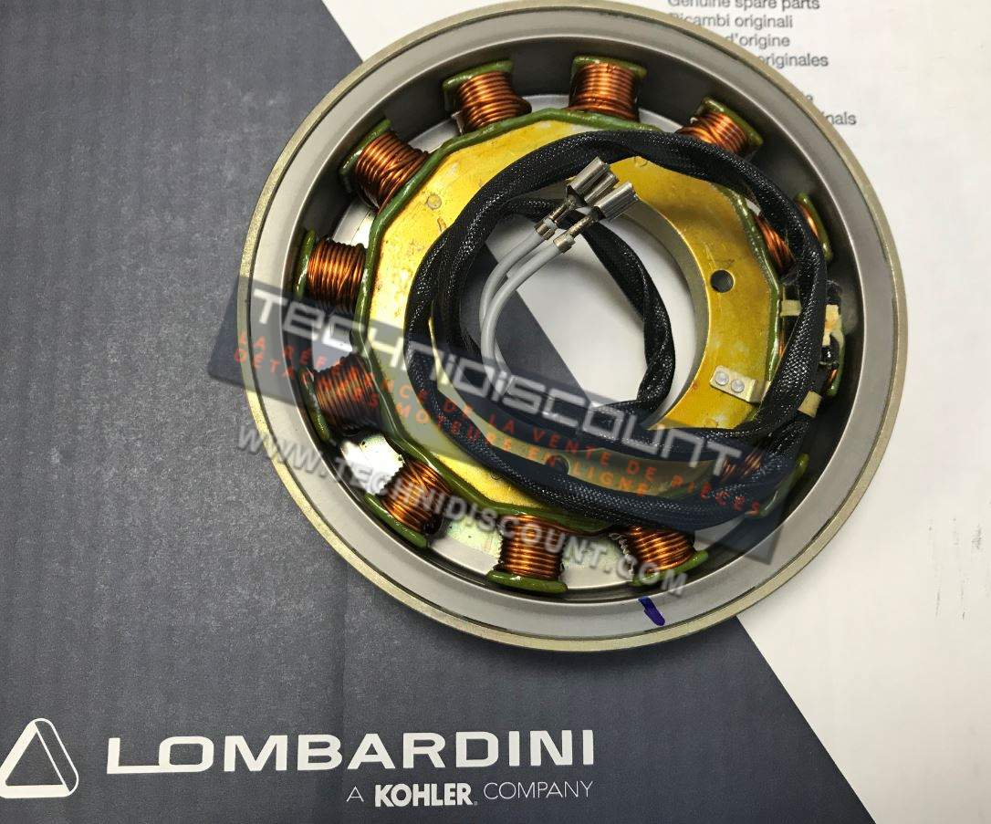 Alternateur 12V 18A LOMBARDINI 1157341 KOHLER ED0011573410-S / LOMBARDINI 15LD500 25LD330-2 & 25LD425-2