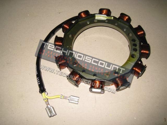 Stator pour Alternateur 2 fils 12V 40A LOMBARDINI 8565090 SAPRISA 5255 KOHLER ED0085650900-S