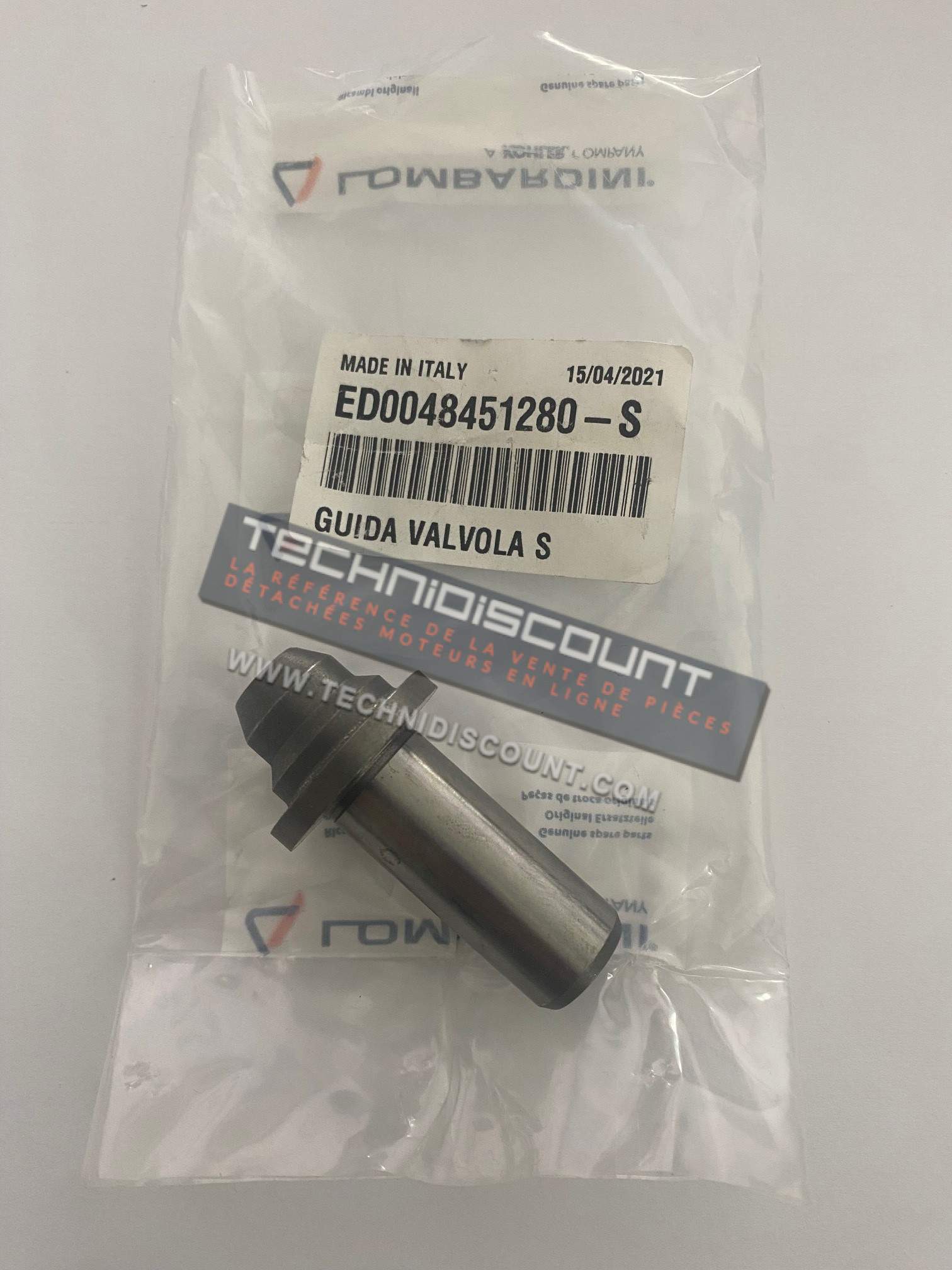 Guide soupape echappement DVA920 DVA1030 DVA1550 SLANZI 4845.128 ED0048451280-S Ex. 44.24.36