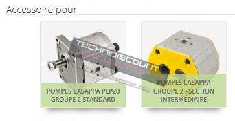 Kit joints pour pompe CASAPPA PLP20