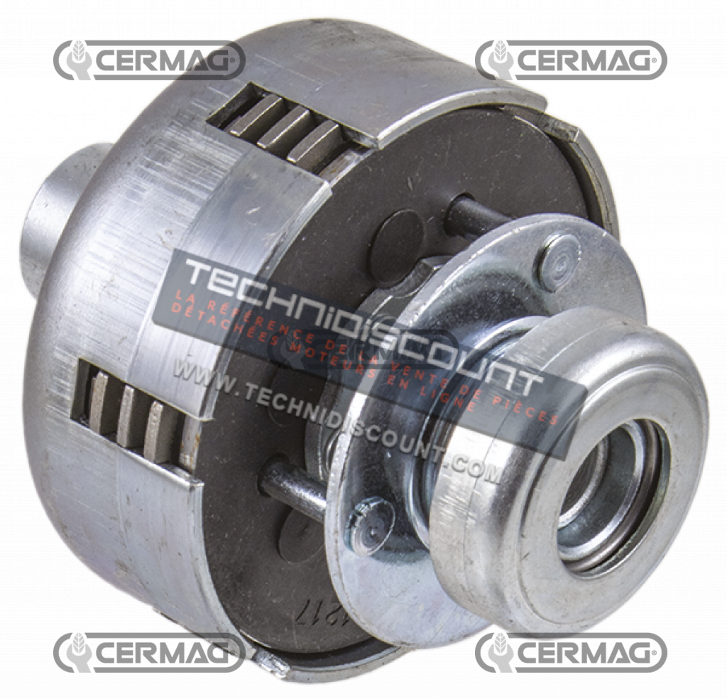 Embrayage SEP Motocoltivatore (moteur HONDA) Ø100x117 8 cannelures Ø12x15 / Arbre Ø19,05mm - Reference OEM 220541 / CERMAG 15857