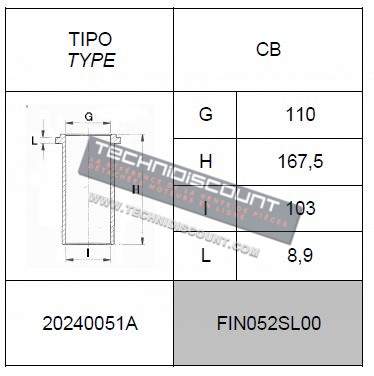 Cylindre RA292 RA392 HR192A HR292A HR392A FIN052SL00 FINIMPIANTI / 20240051A VM Motori