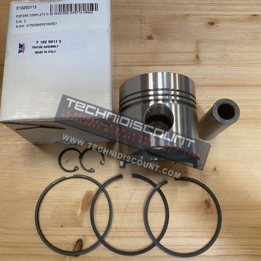 Piston complet (axe Ø30mm) VM Motori HR192A HR292A HR392A  RA292 RA392 VM Motori 10250113F (ex. 10250113A)