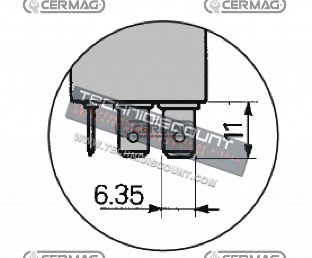 Relai COBO 18.0244.000 12V / 40A - CERMAG 36940 OEM 06350853