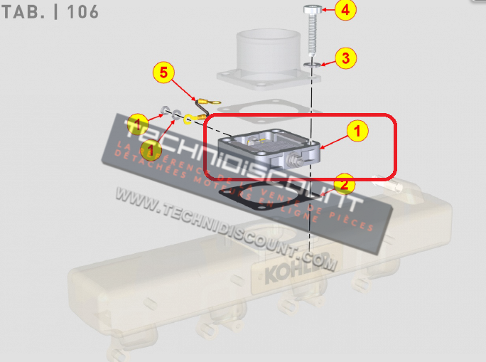 ED0021001250-S KOHLER - KDI1903TCR KDI2504TCR