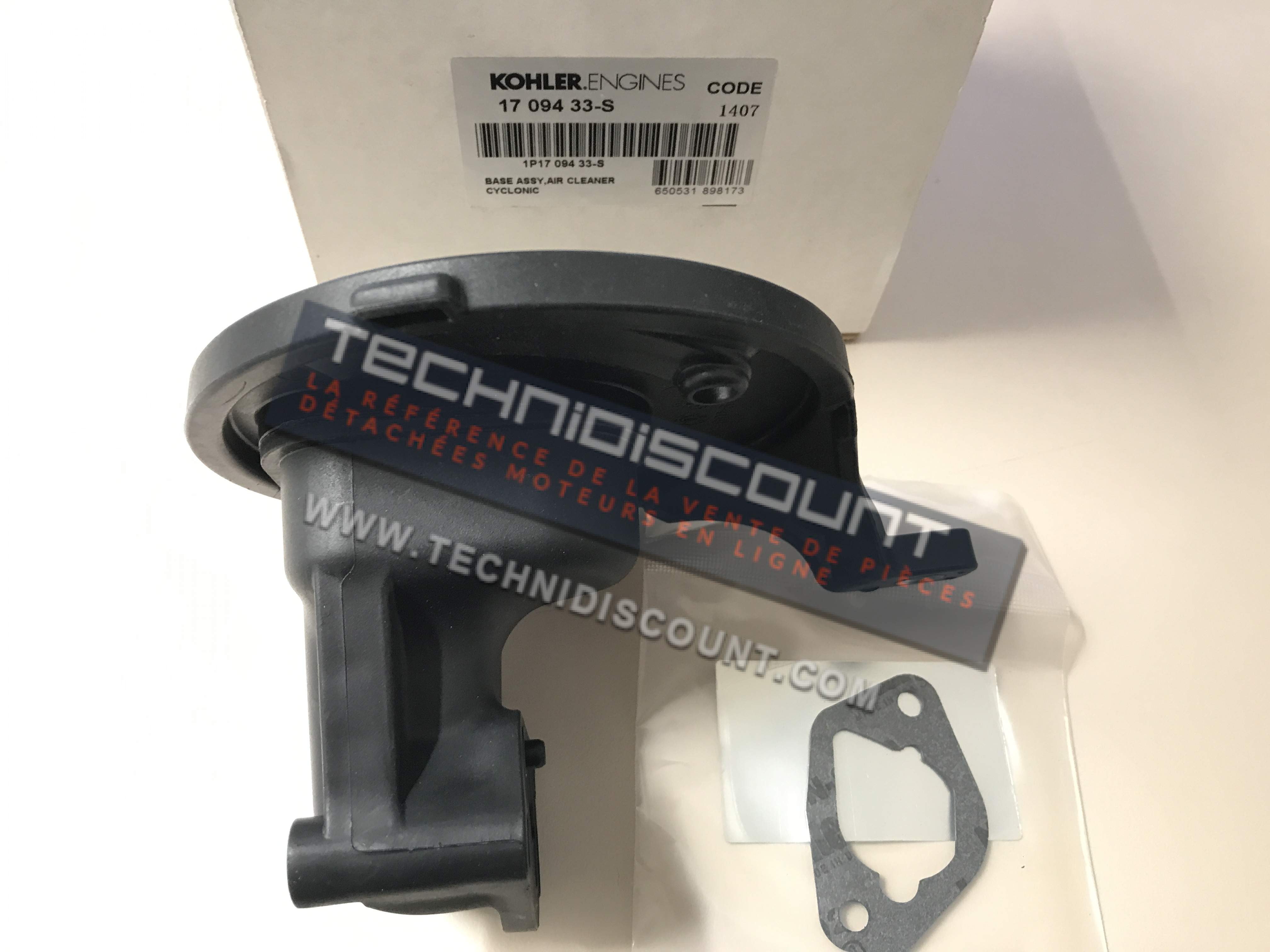 Base filtre air KOHLER CH395 CH440 KOHLER 17 094 33-S KOHLER 17 094 33 A