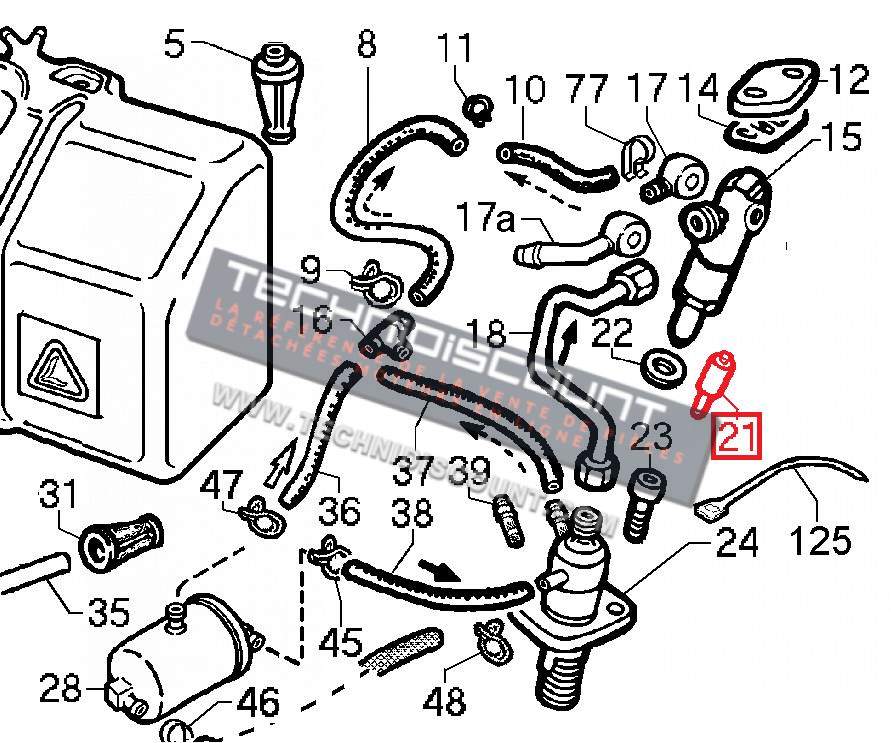 Injecteur 15LD400 LOMBARDINI - RY103 RUGGERINI [6531562 - SDRSN 160M 35355]