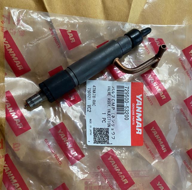 Injecteur complet yanmar 72950053200 yanmar 4tna78rac / 3tne82asa