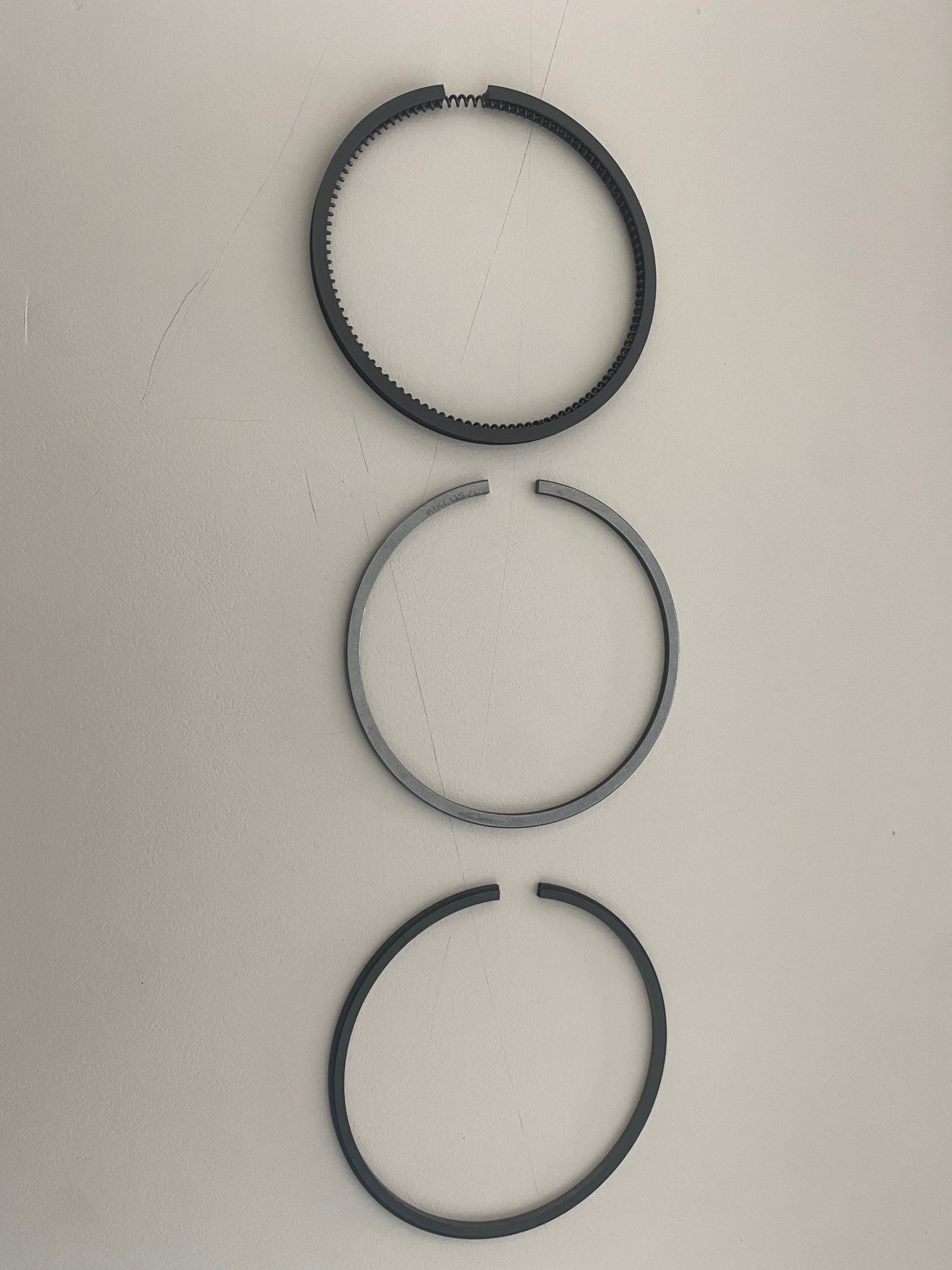 Kit segments x mono-cylindre Ø71,00mm Epaisseur 2mm 2mm 4mm
