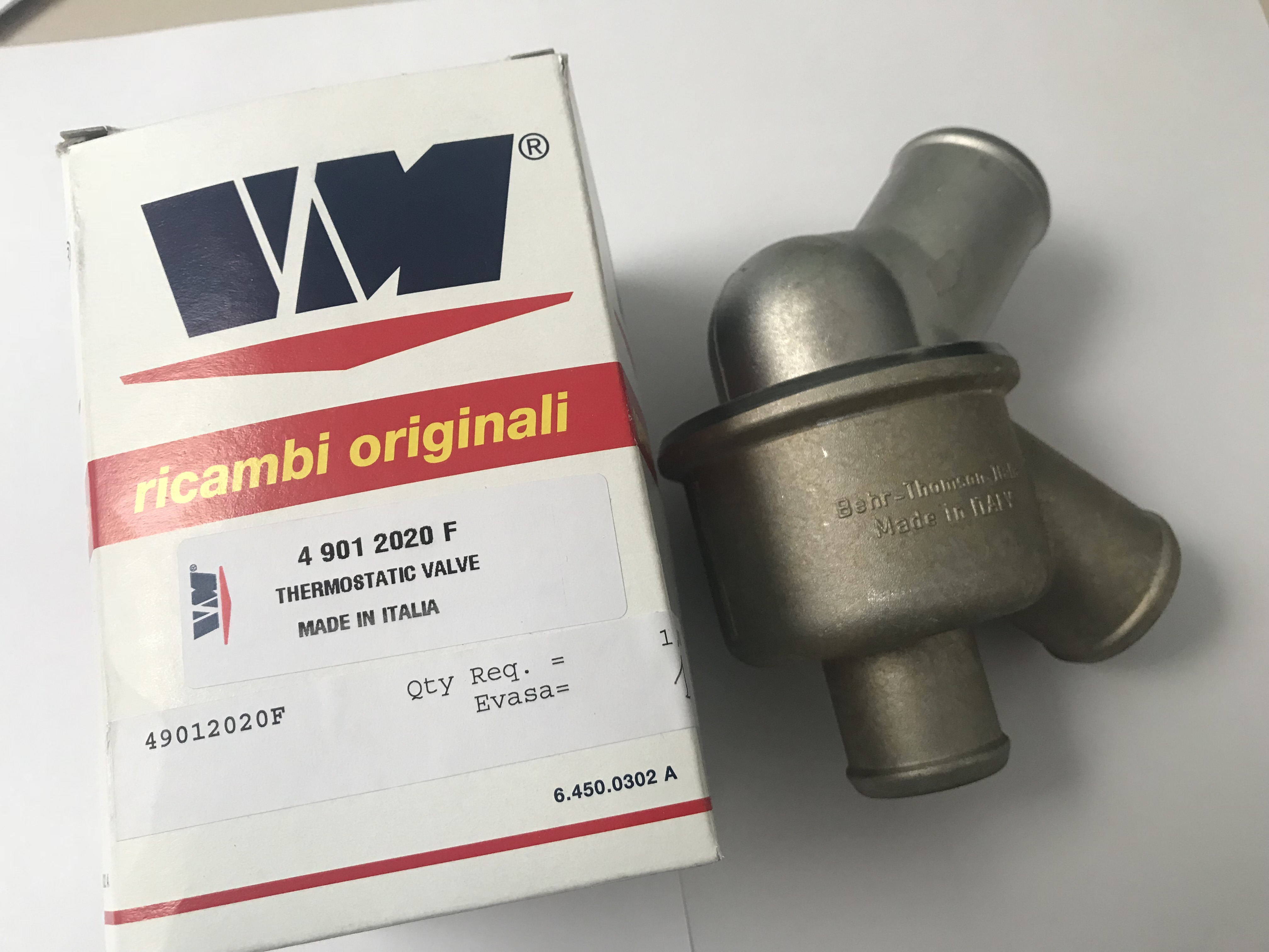 Thermostat vm motori 49012020f / behrthomsonitalia made in italy