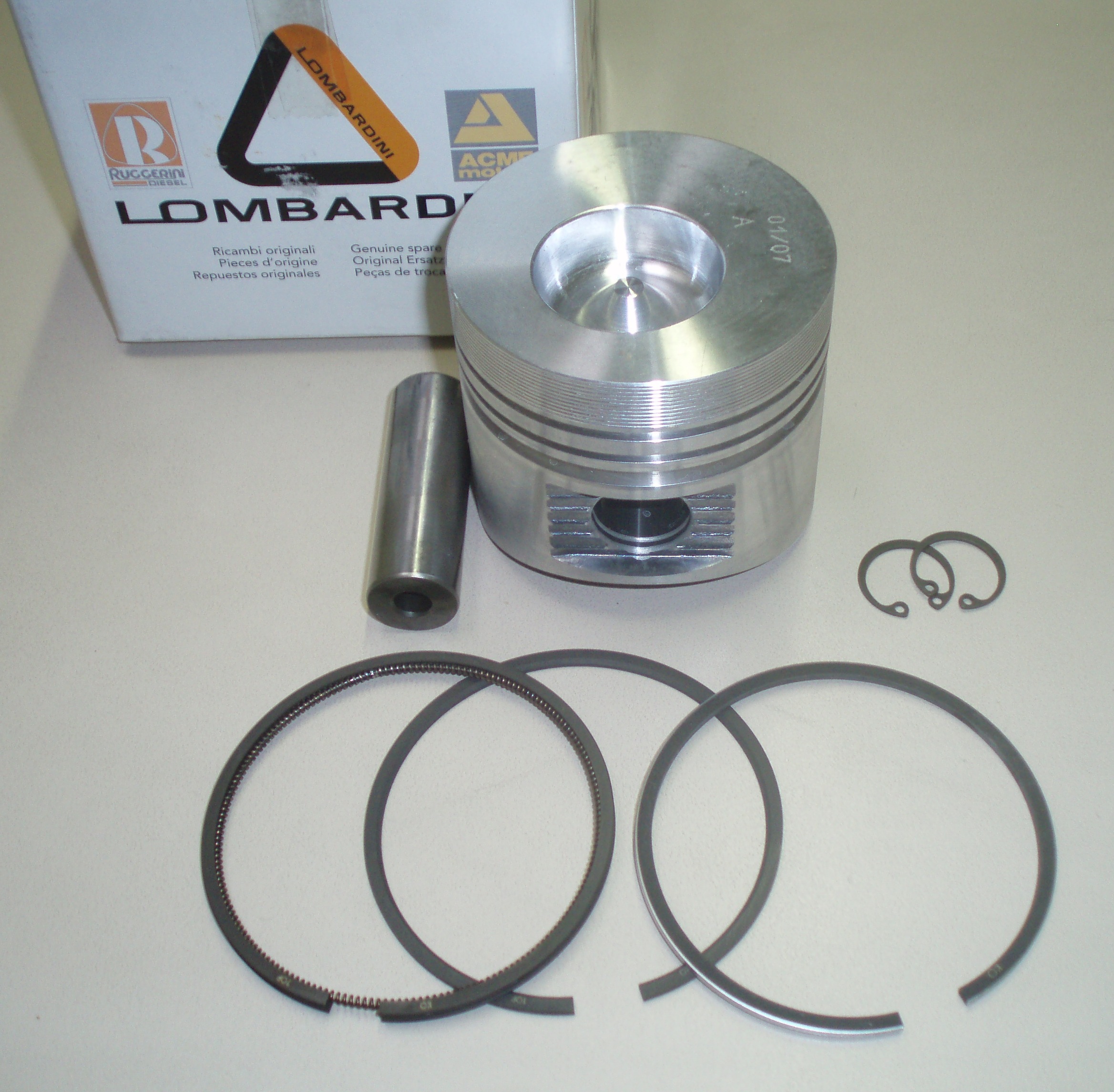 Piston 6ld260abk 6ld325 6ld326 lombardini intermotor [6500808] nouveau