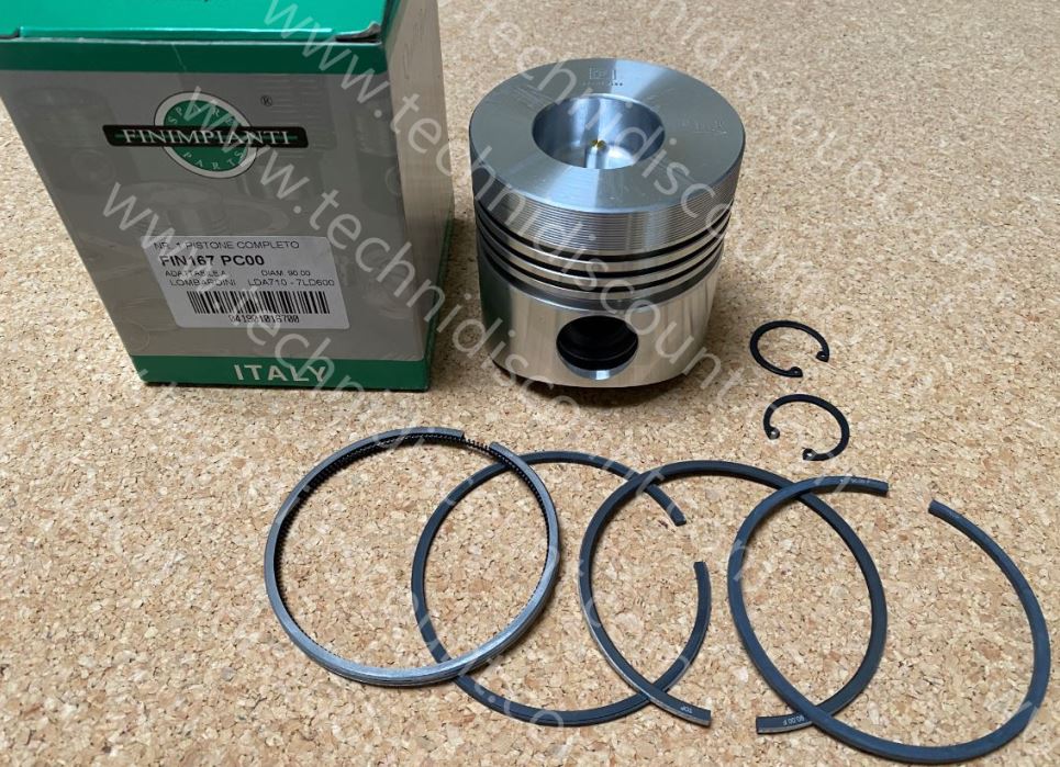 Piston complet std lombardini 7ld600 8ld600-2 type 710 type 904 ...