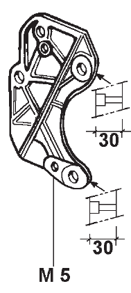 Lombardini KOHLER LOMBARDINI ALTERNATOR BRACKET ED0087250940-S 