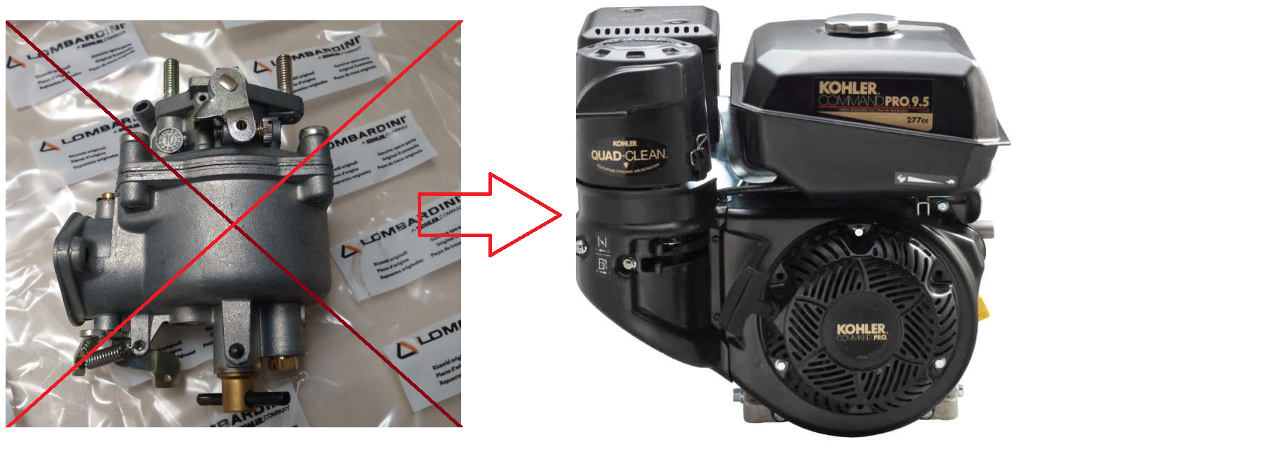 Carburateur im250 im300 im350 la250 la205 la300 lombardini 2151237