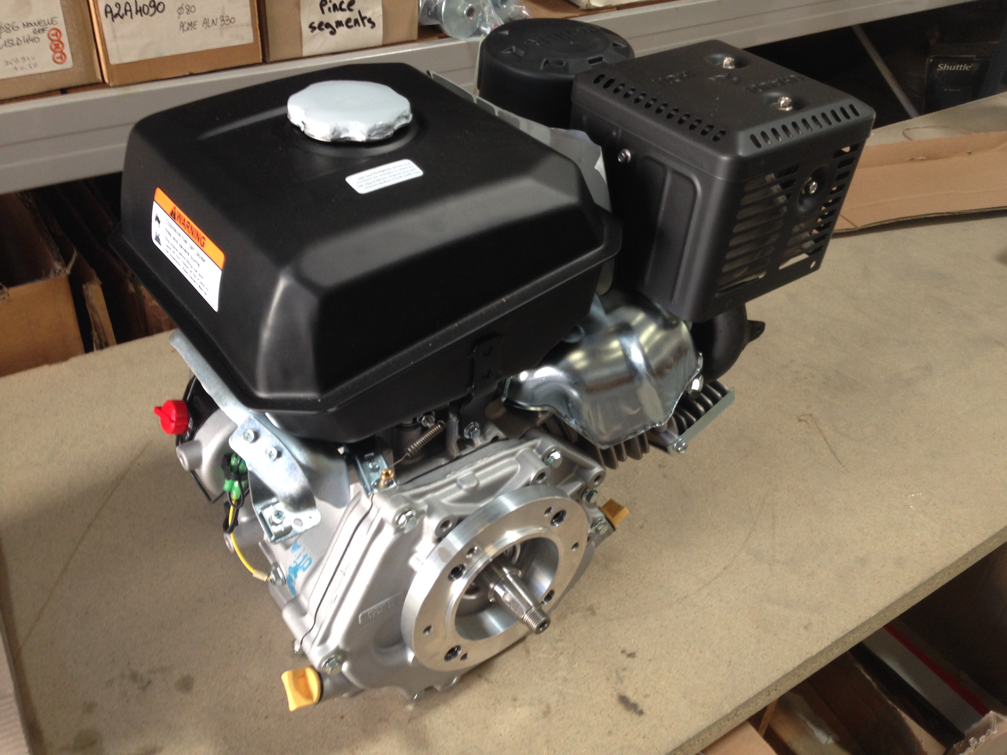 Moteur ch440 kohler avec vilebrequin conique ø24mm (arbre modifié type