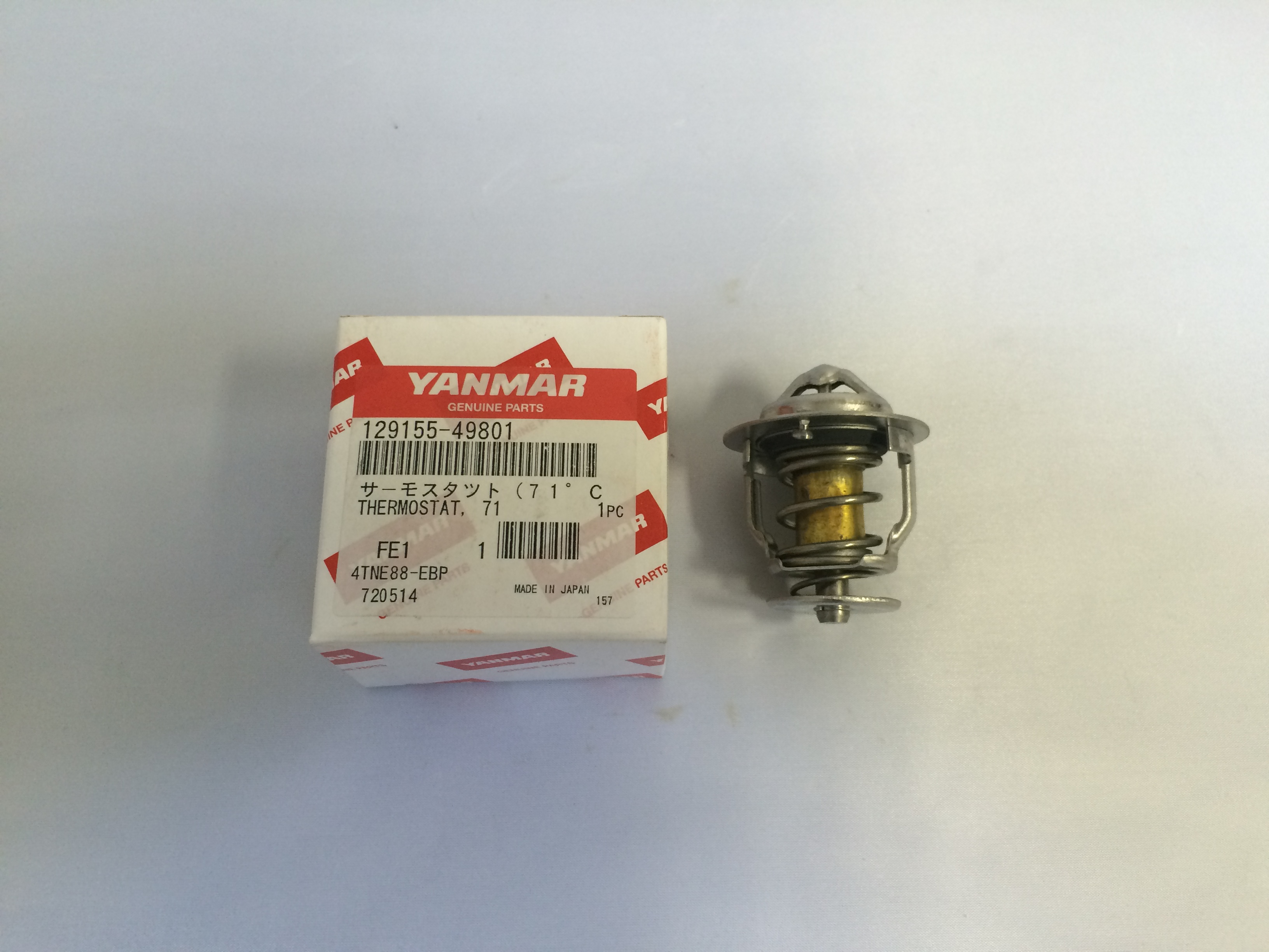 Thermostat yanmar 3tn84efla 3t84efla 4tne88ebp 4tnv84 (12915549801)